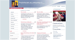Desktop Screenshot of lebensweg-ev.de
